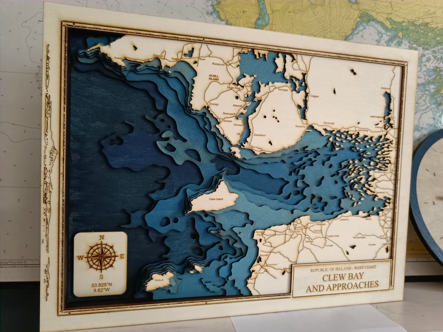 Clew Bay Sea Chart
