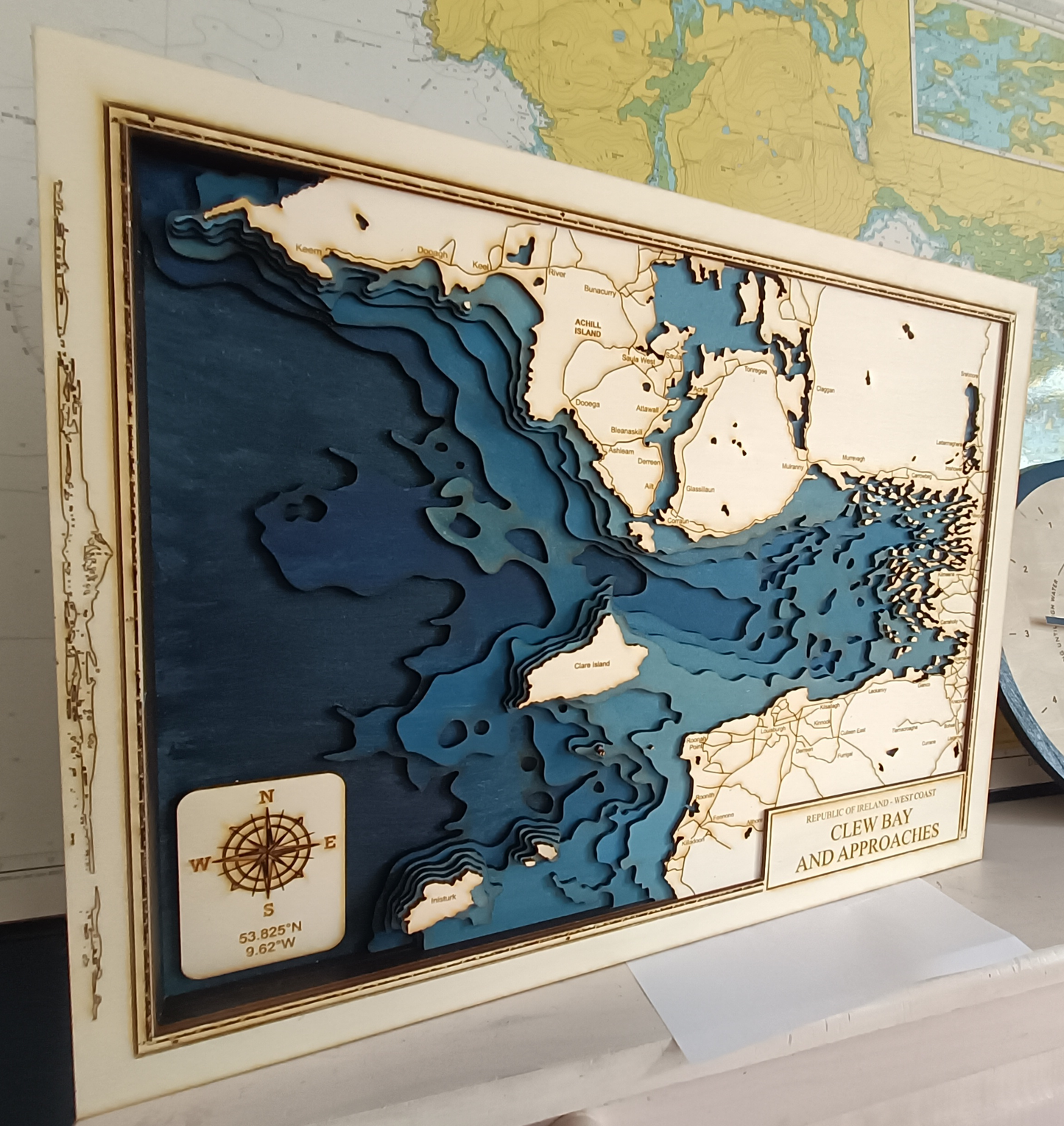 Clew Bay Sea Chart