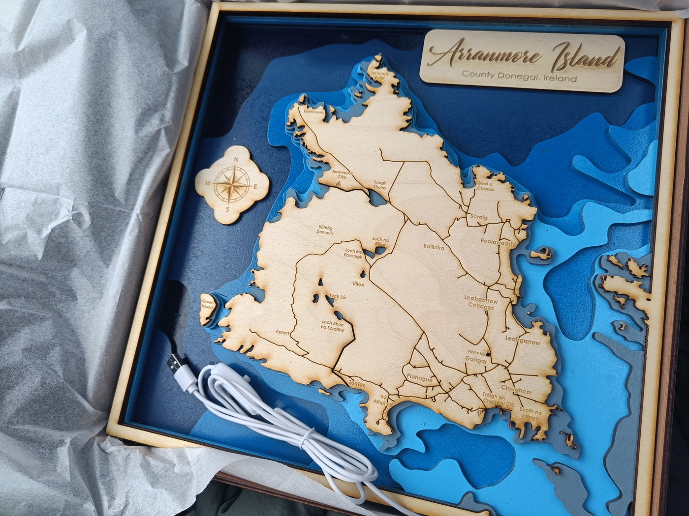 Wooden Maps