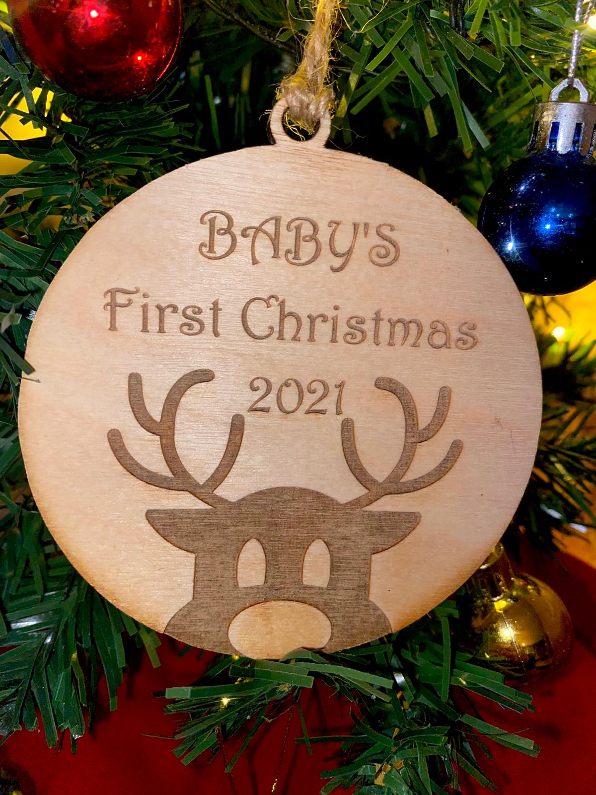 Baby's First Christmas Decoration