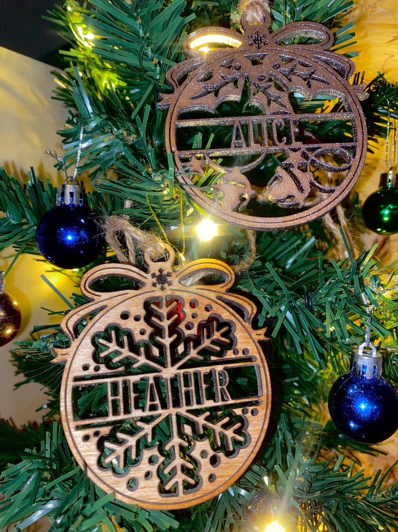 Custom Name Wooden Decoration