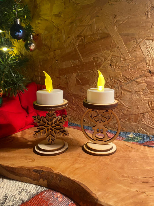 LED Candle Holder